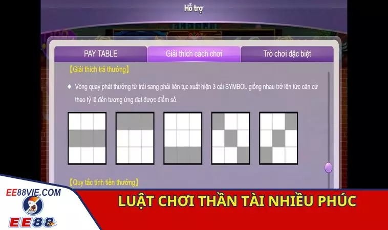 Luật lệ nổ hũ thần tài